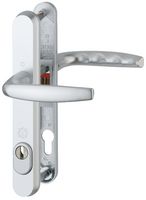 3685797 - Atlanta Long Fixing Aluminium Lever Security UPVC Double Glazed Door Handles, 60mm Door Thickness