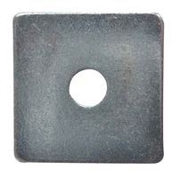 10SQPL5012 - M12 x 50mm x 50mm Steel ZP Square Plate Washers, 10 Pack
