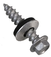 TFHT6345 - 6.3mm x 45mm Sheet to Timber Roofing Screws & Washers, 100 Pack