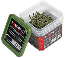 FFDSC4560GT - 4.5mm x 60mm Torx Reduced Countersunk Exterior Green Treated Decking Screws, Trade Tub x500