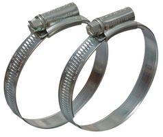 ECW1-O - 16mm - 22mm Mild Steel Hose Clips, 10 Pack