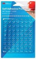 SJ5312 - Stick On Self Adhesive Protective Feet - Transparent, 3.5mm x 12.7mm, 56 Pack