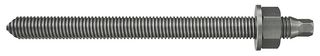 512249. - M12 x 180mm RG M Stainless Steel Threaded Galvanised Rods, 10 Pack