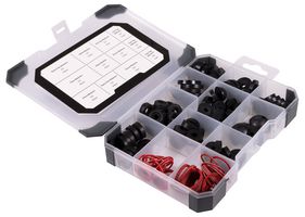 TRAY980 - Assorted Tap Repair Washers Set, 159 Piece