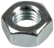 50NUT10 - M10 BZP Steel Full Nuts, 50 Pack