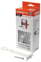 CFX202BS - M5 x 40mm Strap Heavy Duty Hollow Cavity Wall Fixings, 8 Pack