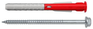 575287 - 10mm x 100mm Heavy Duty Dot & Dab Plasterboard Wall Fixings, 4 Pack