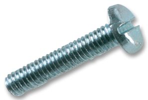 PS4M16 - M4 x 16mm Slotted Pan Head Machine Screws, 100 Pack