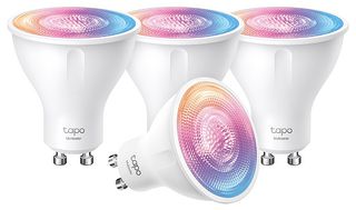 TAPO L630 4PK - Tapo Smart WiFi LED Spotlight, 3.7W, GU10, 350lm, 2200-6500K, Colour Changing, Pack of 4