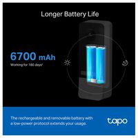 TAPO D230S1 - Smart Battery Video Doorbell Kit, 2K, IP64