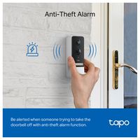 TAPO D230S1 - Smart Battery Video Doorbell Kit, 2K, IP64