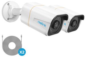 NVC-B10M2PK - PoE Network Surveillance Bullet CCTV Cameras, IP66, Pack of 2