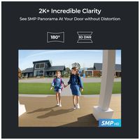 VDW5MM64-UK - Smart 2K+ Wired WiFi Video Doorbell with Chime