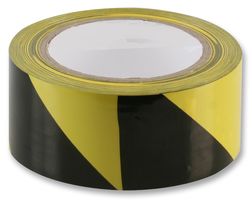 SH5012B/Y - PVC Hazard / Floor Marking Tape, Black / Yellow 50mm x 33m