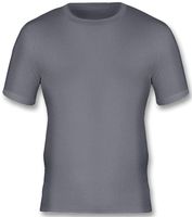 WFU2401GRY-XL - Thermal T Shirt, Short Sleeve - Grey XL