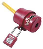 487 - Rotating Electrical Plug Lockout, 110 and 220 Volt Plugs