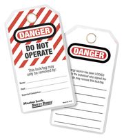 497A - Do Not Operate Tags, 12 Pack