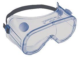 AGC020-301-300 - Martcare Dust & Splashproof Safety Goggles - Clear Anti-Mist Hard Coated Lens