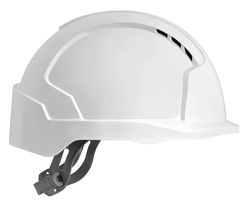 AJD160-000-100 - Evolite Short Peak Safety Helmet, White Slip Ratchet