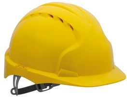 AJF160-000-200 - Evo3 Comfort Plus Slip Ratchet Vented Safety Helmet, Yellow