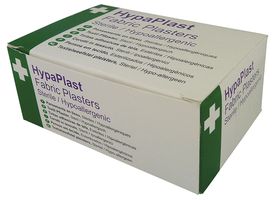 D8001 - 72mm x 25mm HypaPlast Fabric Plasters, 100 Pack