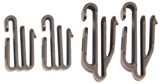 AHV270-000-000 - Helmet Clips for Goggles / Lamps, 4 Pack