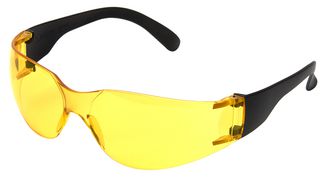 8E10Y - E10 Safety Glasses - Yellow Lens One Size