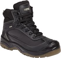 RANGER BLACK 6 - Ranger Waterproof Safety Hiker Boots in Black - Size 6