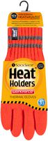 BSGH853SMORN - 3.2 Tog Hi-Vis Thermal Gloves with Reflective Stripes, Orange S/M