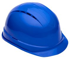 H8102 - Vented Safety Helmet, Blue