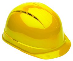 H104 - Vented Safety Helmet, Yellow