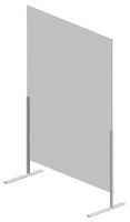 PROSCREEN2.2 - Proscreen Free Standing Protective Plexiglass Screen - 50cm x 75cm x 4mm