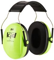 H510AK GREEN - Children's Ear Defenders, Neon Green