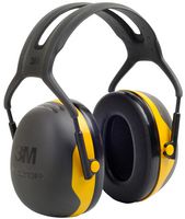 X2A - 31 dB Headband Ear Defenders, Black/Yellow