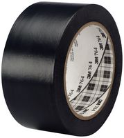 764 50MM BLACK - General Purpose Vinyl Tape - Black, 50mm x 33m