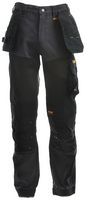 MEMPHIS 42/31 - Memphis Pro-Stretch Work Trousers, Grey/Black - W42" L31"