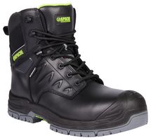 CHILLIWACK 12 Apache Chilliwack Side Zip Waterproof Non Metallic Safety Boots Black Size 12 CPC