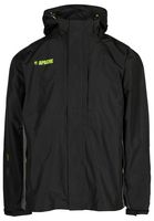 WELLAND XL - Welland Waterproof Jacket, Black/Grey - XL