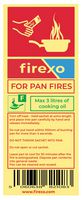 5060638821083 - Luminescent Pan Fire Extinguisher Sachet Safety Sign