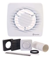 DX100S - 4" (100mm) Standard Axial Extractor Fan inc Mounting Kit