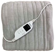 EB105 - Electric Heated Throw / Blanket, Grey