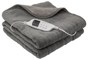HEA1914 - Electric Heated Throw / Blanket, Grey