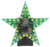 WSSA169Y - Mini Flashing Yellow LED Star Kit