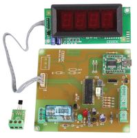 USB.I-180 - 4-Digit x 0.5" LED USB Thermostat & Thermometer with Relay