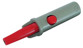 HM34116A - 6A 4mm Insulated Crocodile Clip - Red