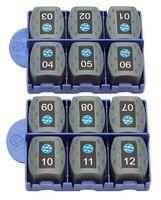 158050 - RJ45 Network Tester Remote Units - Set of 12
