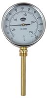 32/641/0 - Direct Mounting Dial Thermometer 0°C to +120°C & 100mm Base Entry Stem