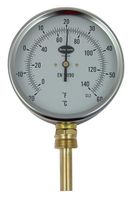 32/624/0 - Direct Mounting Dial Thermometer -20°C to +60°C & 50mm Base Entry Stem