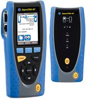 SIGNALTEK NT W/TOUCHSCREEN - SignalTEK NT Touchscreen Copper & Fibre Network Transmission Tester