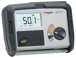 DET3TC - Digital Ground Tester, 100V AC, IP54